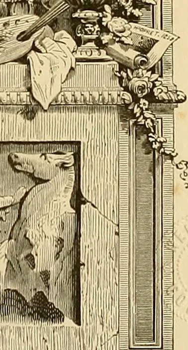 An illustration from Gazette des beaux-arts, 1859, leaf 8