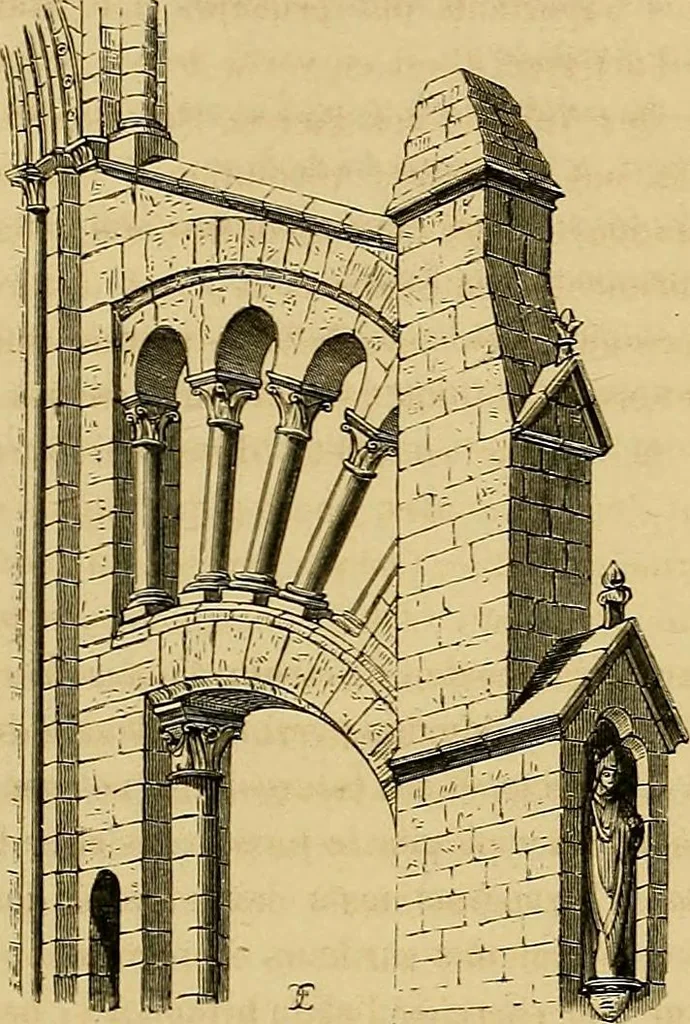 An illustration from Gazette des beaux-arts, 1859, leaf 584