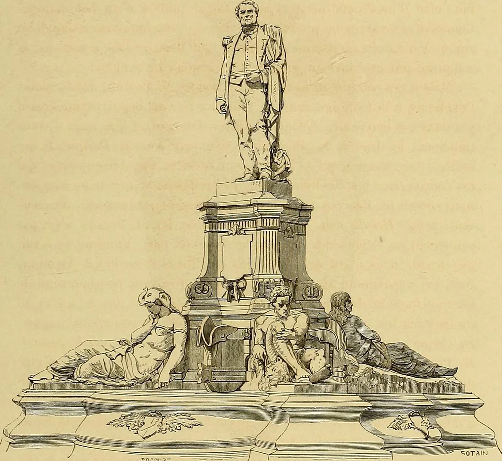 An illustration from Gazette des beaux-arts, 1859, leaf 64