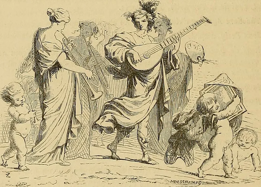 An illustration from Gazette des beaux-arts, 1859, leaf 97