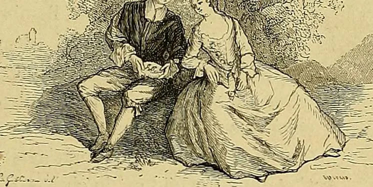 An illustration from Gazette des beaux-arts, 1859, leaf 237