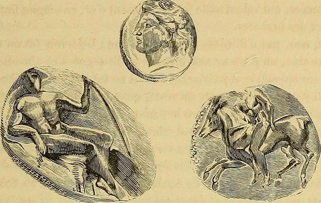 An illustration from Gazette des beaux-arts, 1859, leaf 27