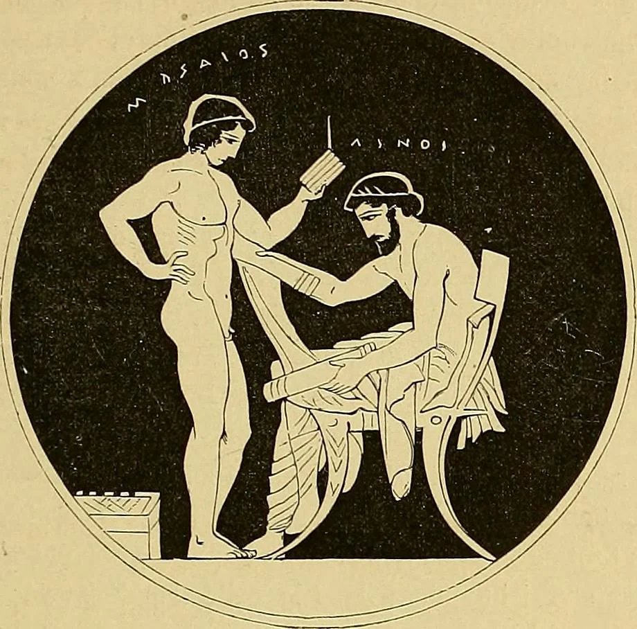 An illustration from Gazette des beaux-arts, 1859, leaf 443