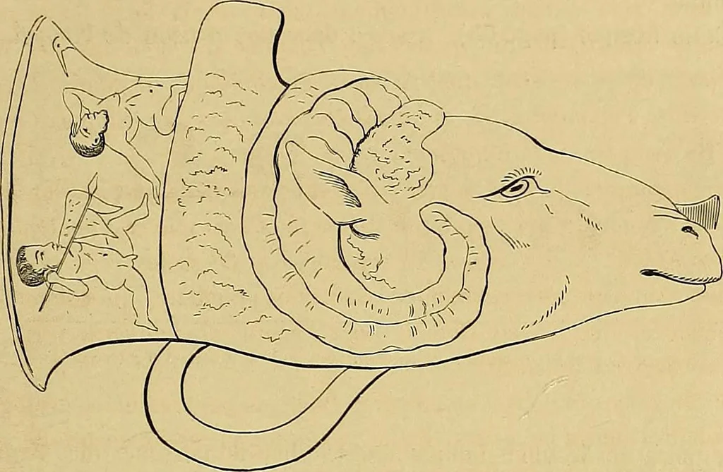 An illustration from Gazette des beaux-arts, 1859, leaf 73