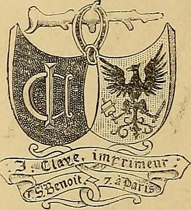An illustration from Gazette des beaux-arts, 1859, leaf 8