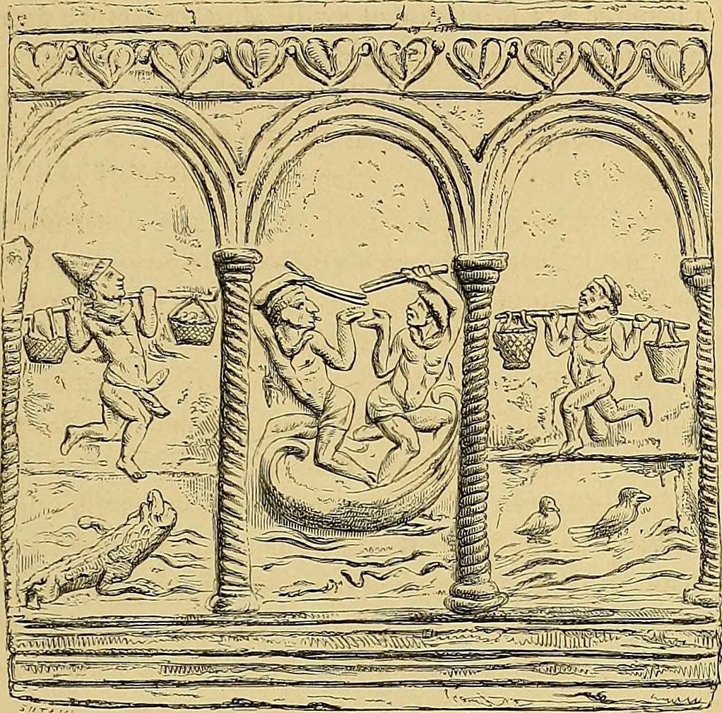 An illustration from Gazette des beaux-arts, 1859, leaf 81