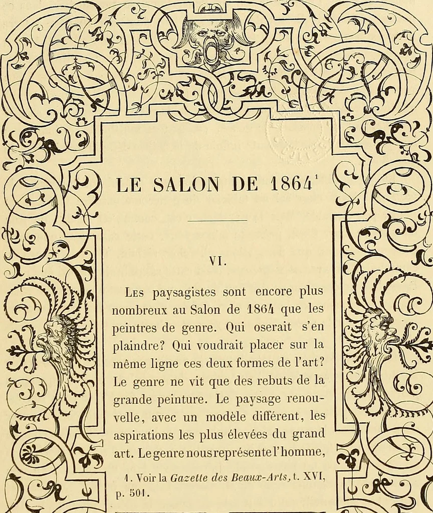 An illustration from Gazette des beaux-arts, 1859, leaf 10