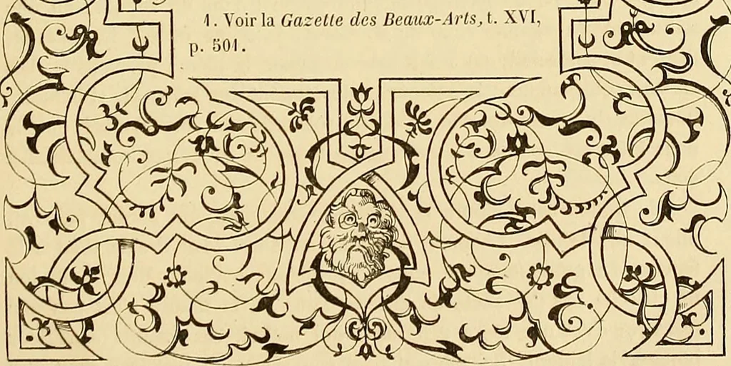 An illustration from Gazette des beaux-arts, 1859, leaf 10