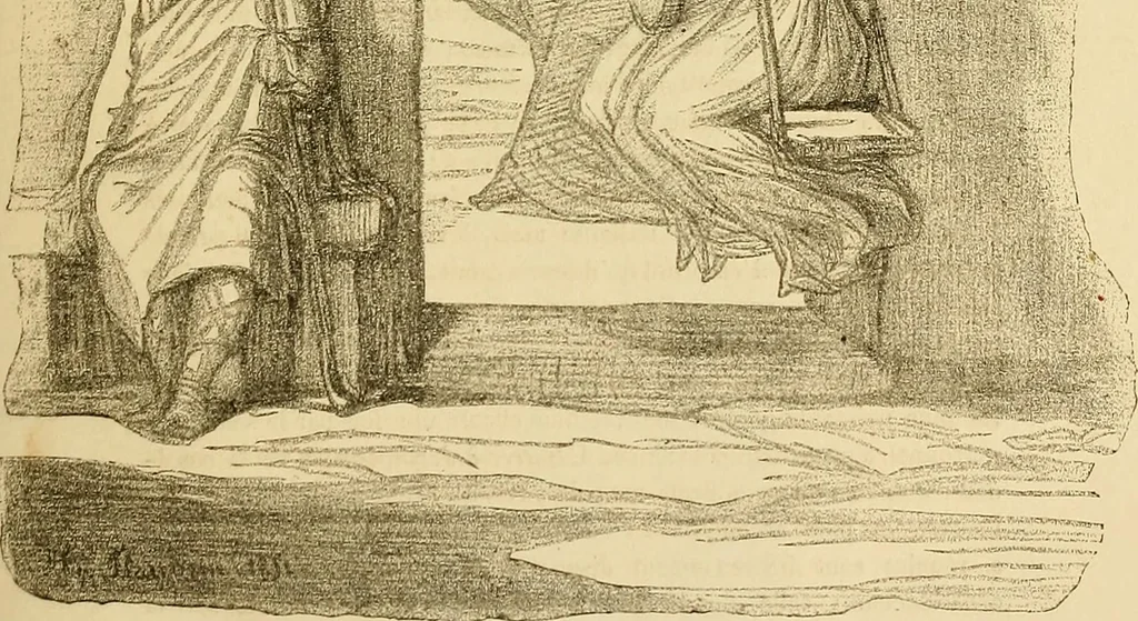 An illustration from Gazette des beaux-arts, 1859, leaf 134
