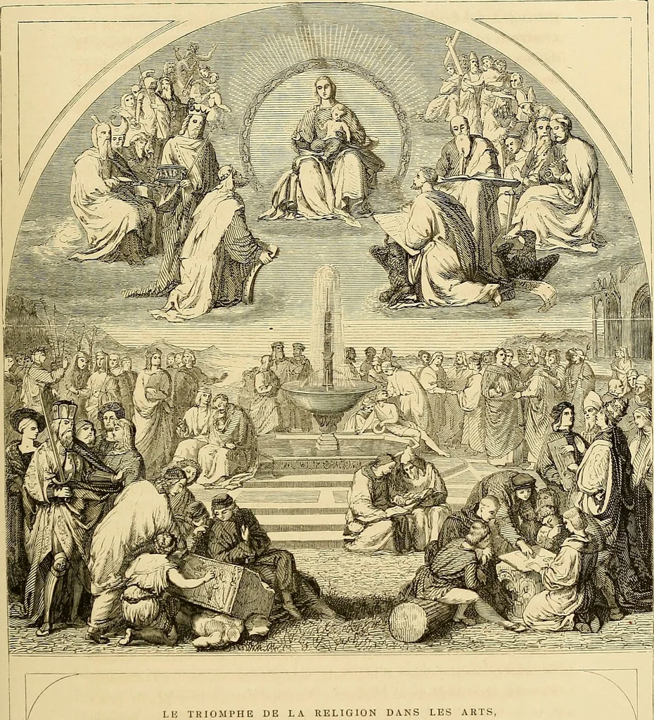 An illustration from Gazette des beaux-arts, 1859, leaf 150