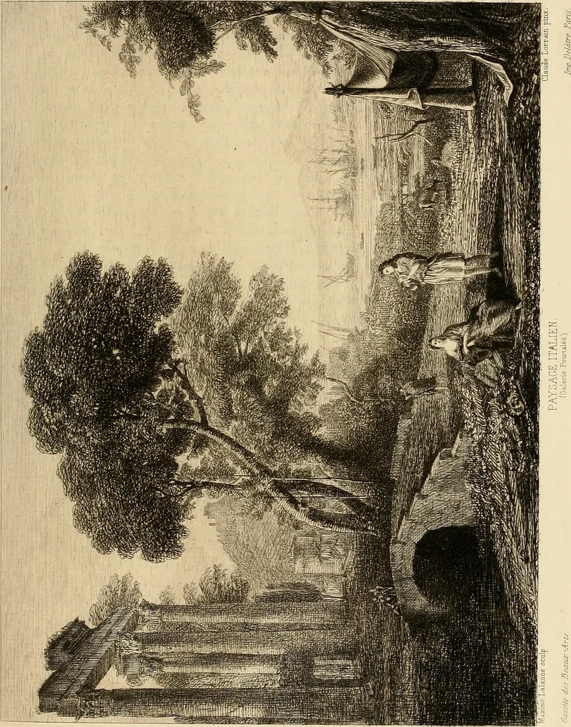 An illustration from Gazette des beaux-arts, 1859, leaf 130