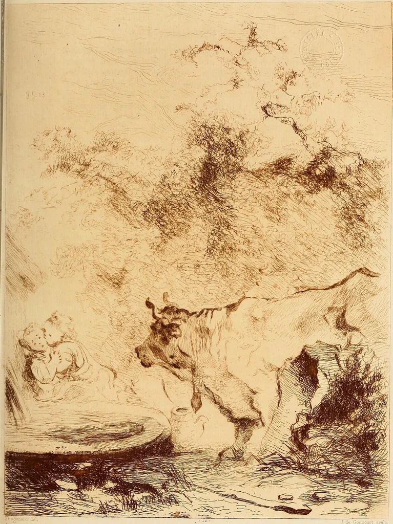 An illustration from Gazette des beaux-arts, 1859, leaf 174