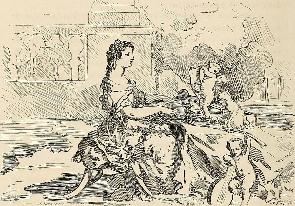 An illustration from Gazette des beaux-arts, 1859, leaf 237