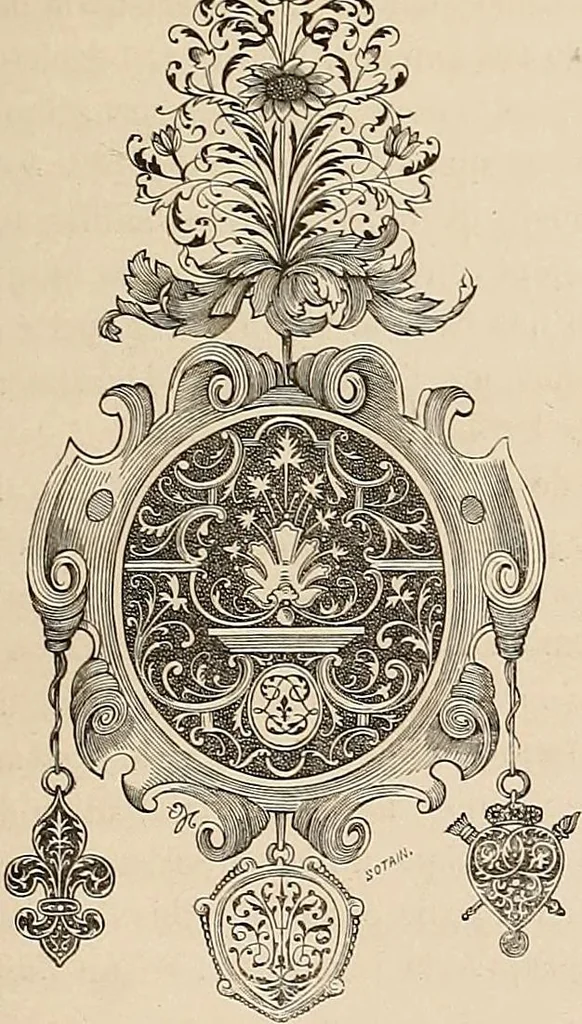 An illustration from Gazette des beaux-arts, 1859, leaf 250