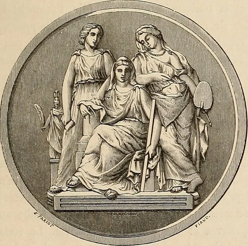 An illustration from Gazette des beaux-arts, 1859, leaf 320