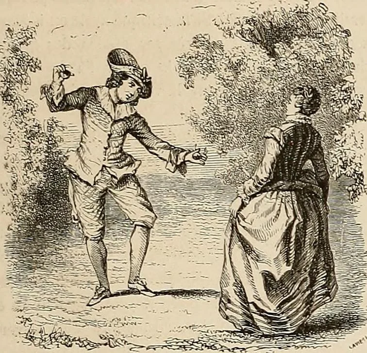 An illustration from Gazette des beaux-arts, 1859, leaf 408