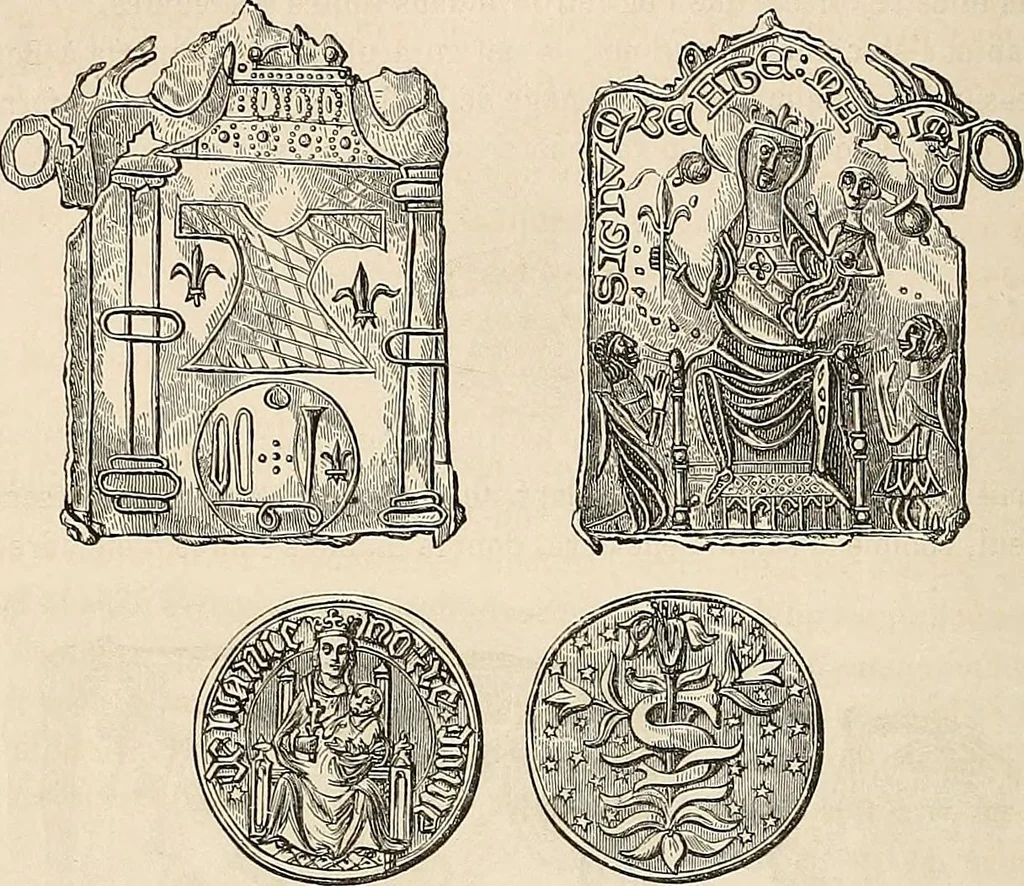 An illustration from Gazette des beaux-arts, 1859, leaf 469
