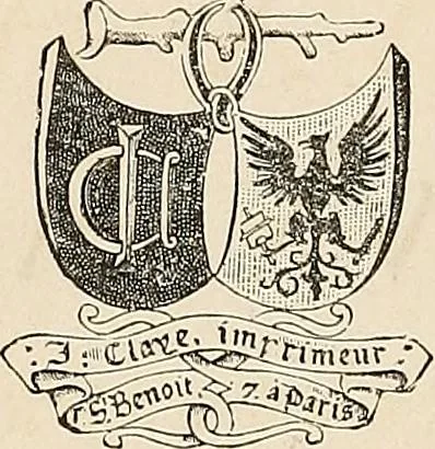 An illustration from Gazette des beaux-arts, 1859, leaf 7