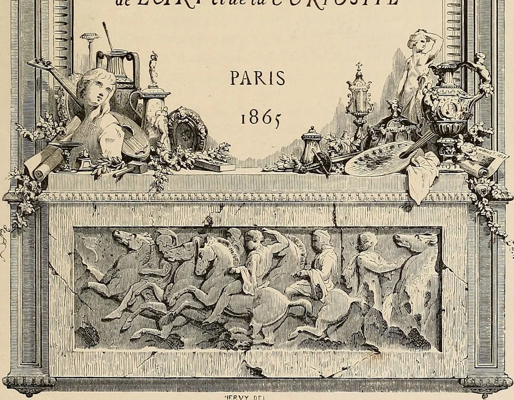 An illustration from Gazette des beaux-arts, 1859, leaf 8