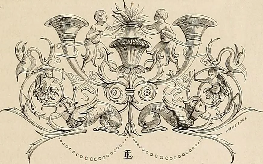 An illustration from Gazette des beaux-arts, 1859, leaf 173