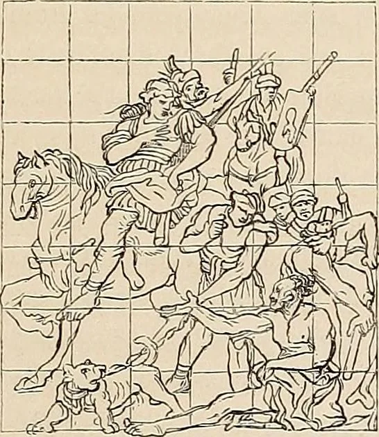 An illustration from Gazette des beaux-arts, 1859, leaf 381