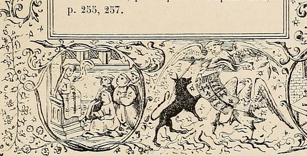An illustration from Gazette des beaux-arts, 1859, leaf 485