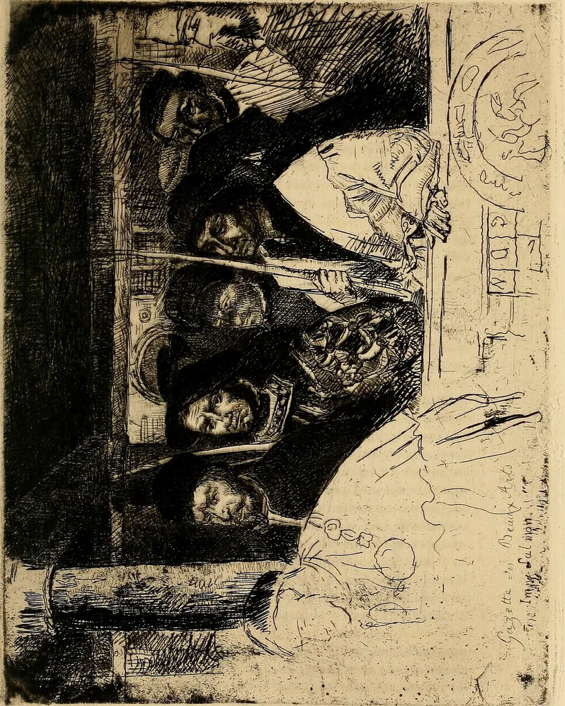 An illustration from Gazette des beaux-arts, 1859, leaf 495
