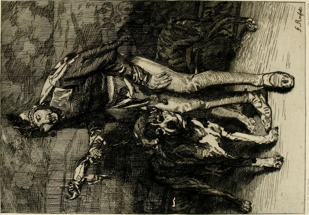 An illustration from Gazette des beaux-arts, 1859, leaf 556