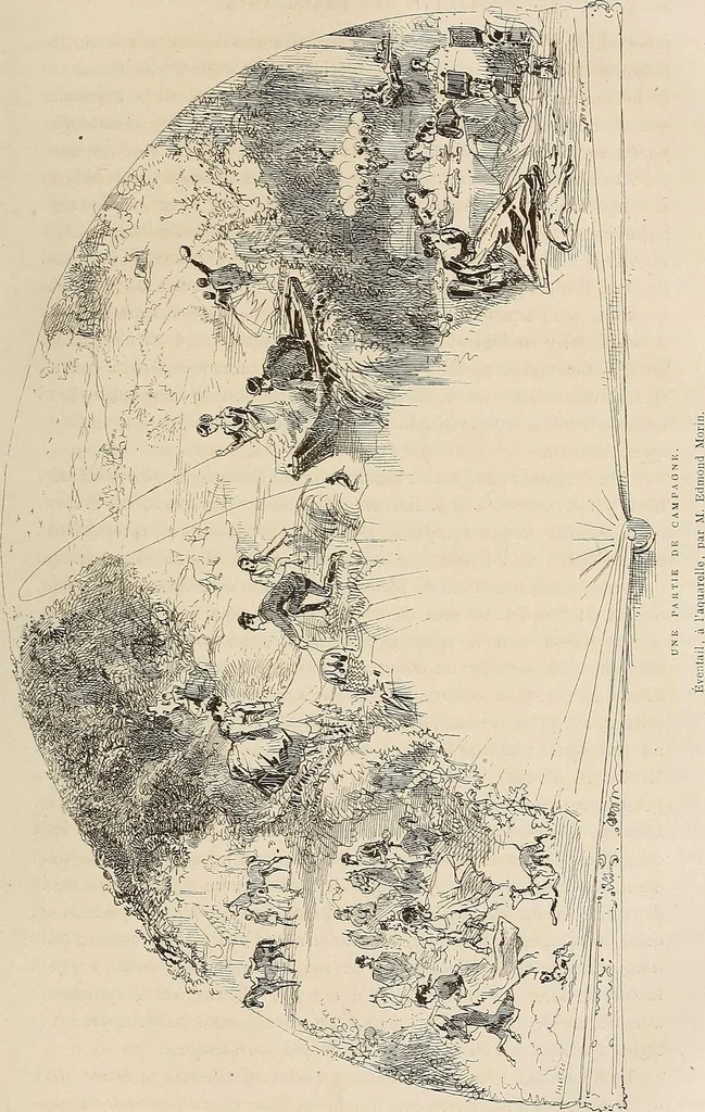 An illustration from Gazette des beaux-arts, 1859, leaf 605