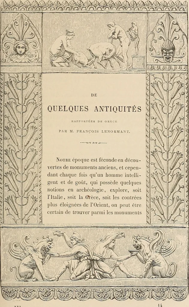 An illustration from Gazette des beaux-arts, 1859, leaf 119