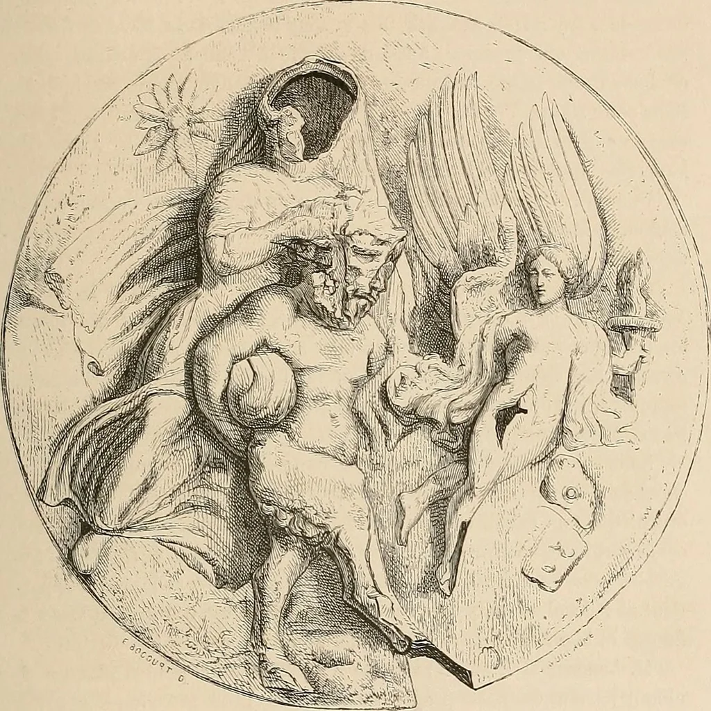 An illustration from Gazette des beaux-arts, 1859, leaf 135