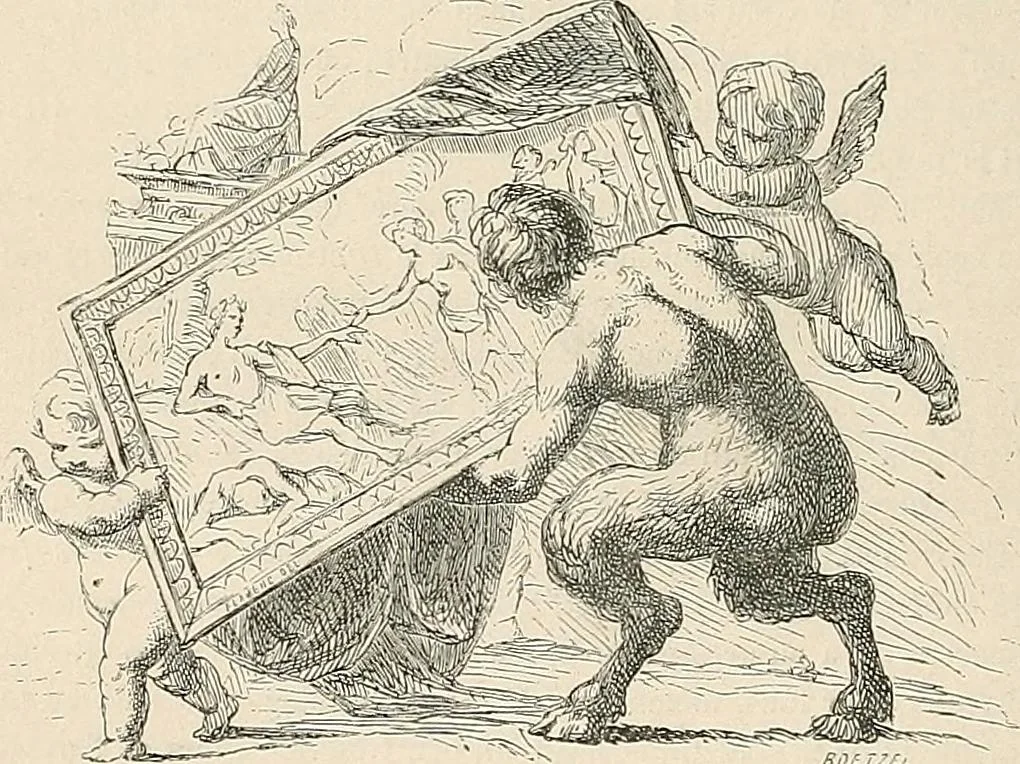An illustration from Gazette des beaux-arts, 1859, leaf 422