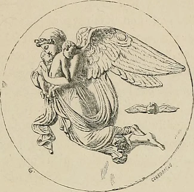 An illustration from Gazette des beaux-arts, 1859, leaf 135