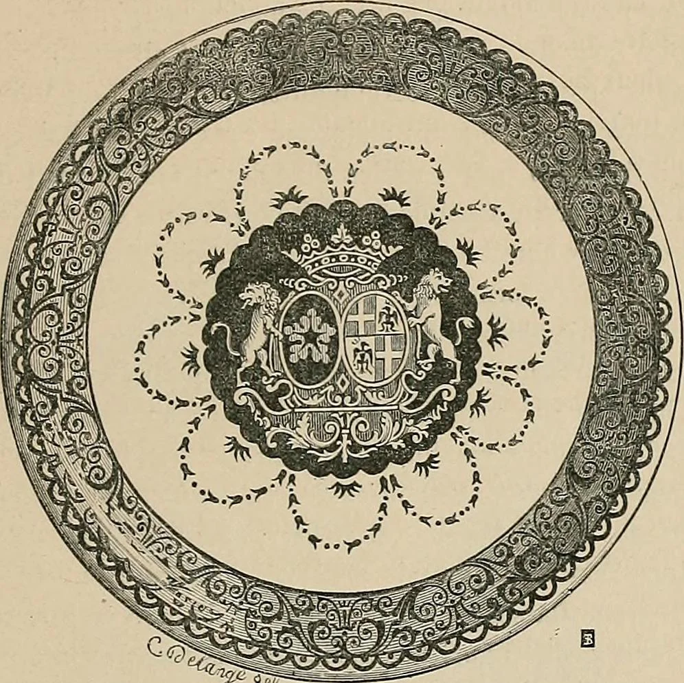 An illustration from Gazette des beaux-arts, 1859, leaf 253