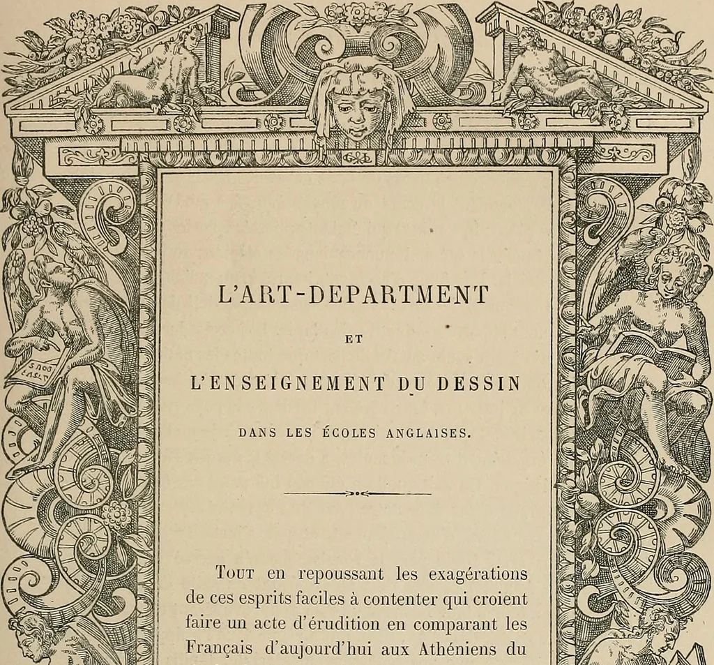 An illustration from Gazette des beaux-arts, 1859, leaf 417