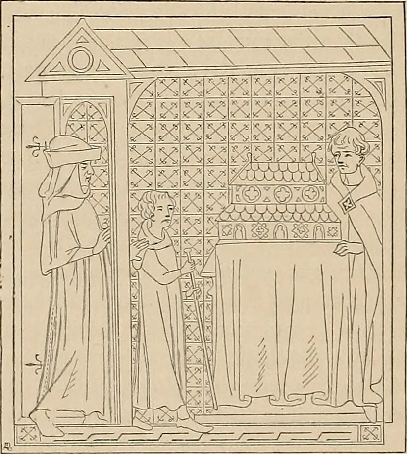 An illustration from Gazette des beaux-arts, 1859, leaf 552