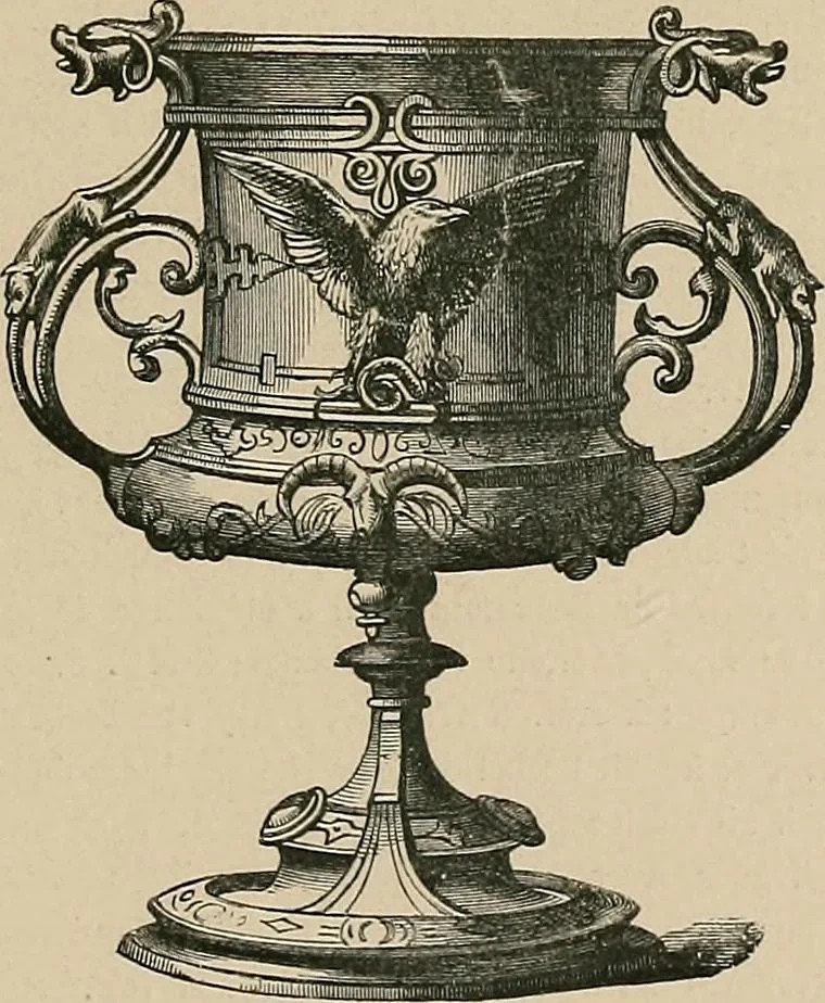 An illustration from Gazette des beaux-arts, 1859, leaf 603