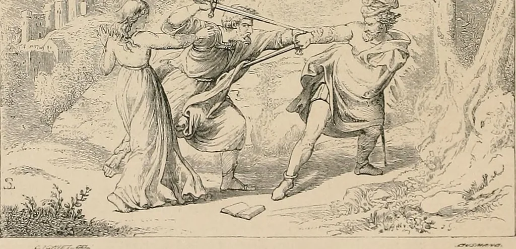 An illustration from Gazette des beaux-arts, 1859, leaf 106