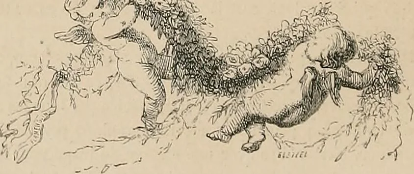 An illustration from Gazette des beaux-arts, 1859, leaf 110