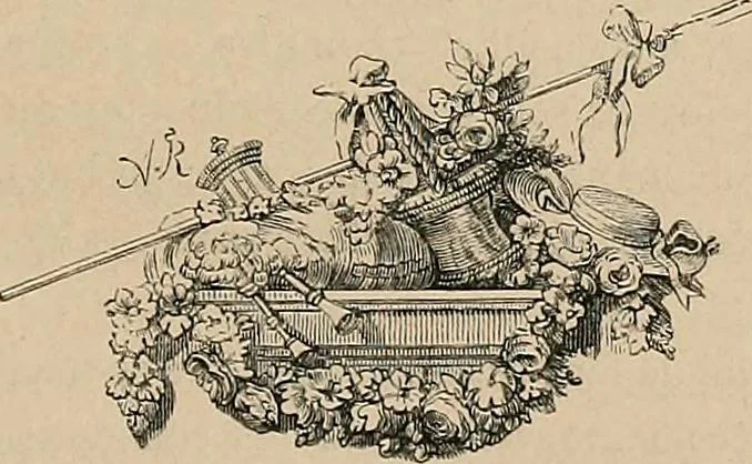 An illustration from Gazette des beaux-arts, 1859, leaf 51