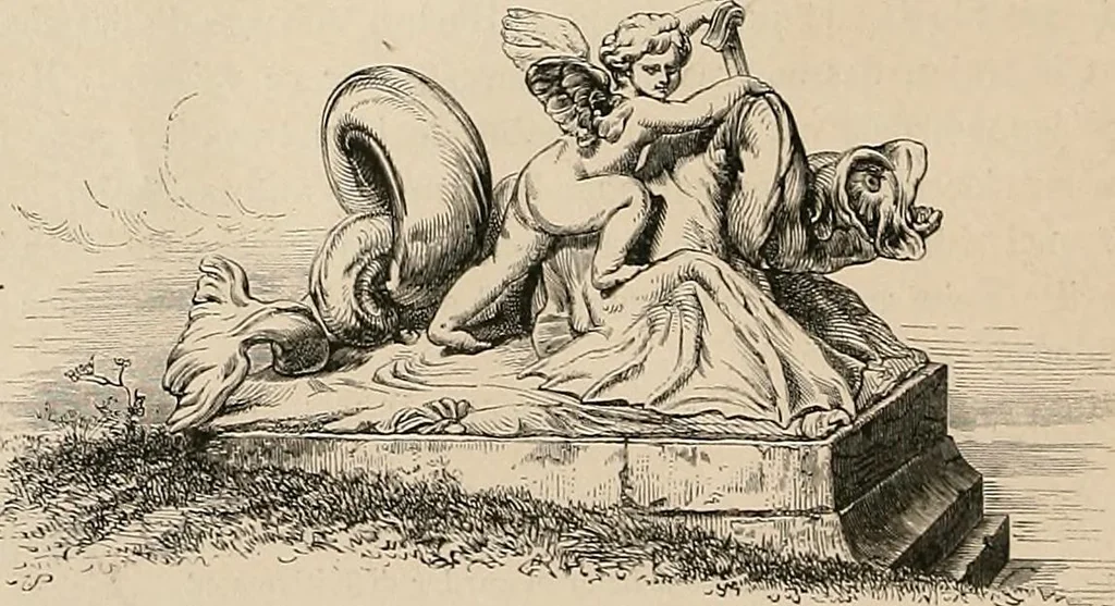 An illustration from Gazette des beaux-arts, 1859, leaf 172