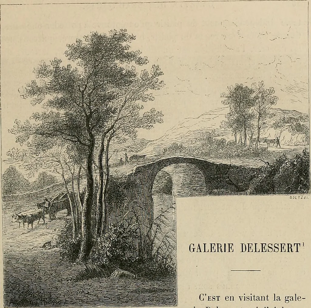 An illustration from Gazette des beaux-arts, 1859, leaf 223