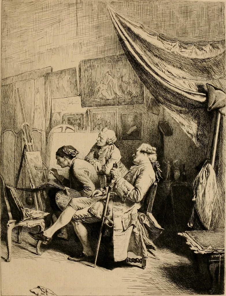 An illustration from Gazette des beaux-arts, 1859, leaf 241