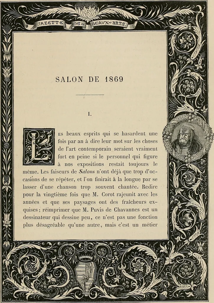 An illustration from Gazette des beaux-arts, 1859, leaf 527