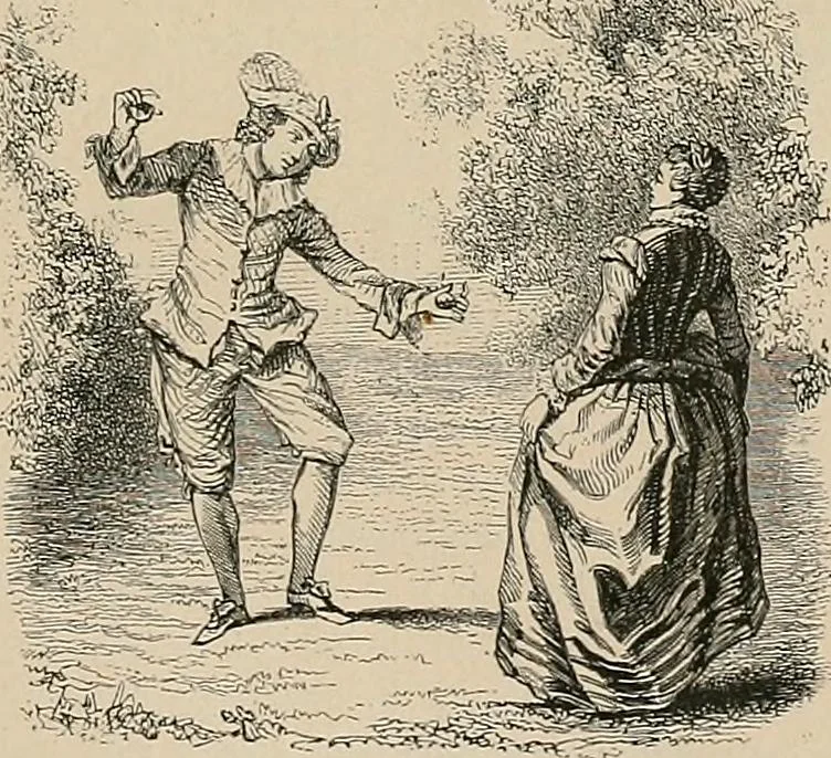 An illustration from Gazette des beaux-arts, 1859, leaf 595