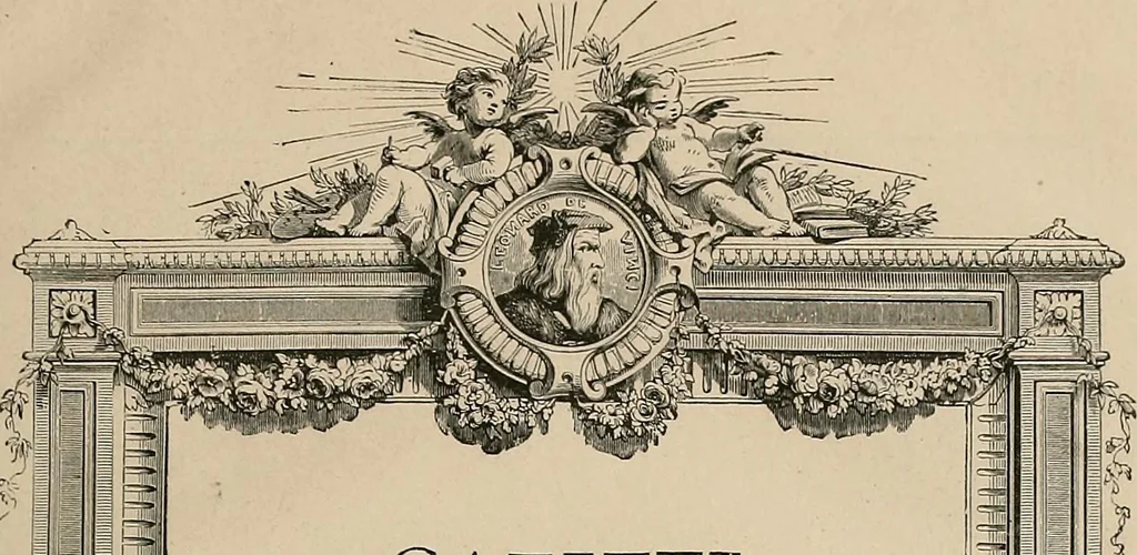 An illustration from Gazette des beaux-arts, 1859, leaf 9