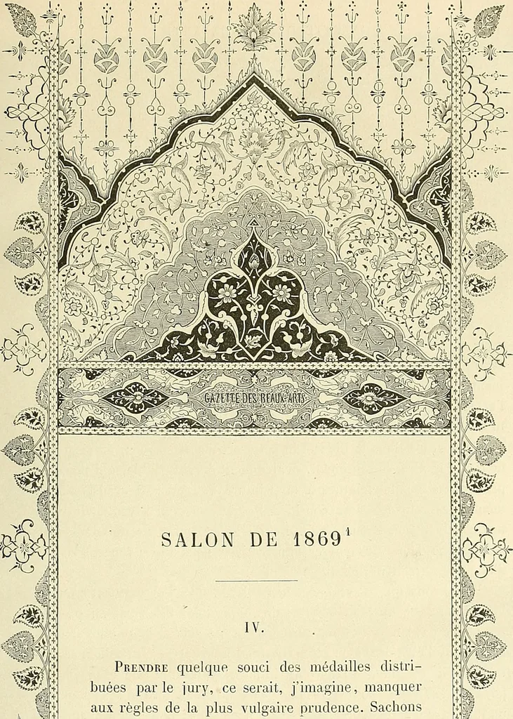 An illustration from Gazette des beaux-arts, 1859, leaf 10
