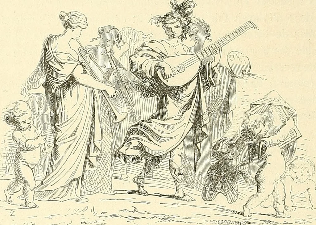 An illustration from Gazette des beaux-arts, 1859, leaf 161