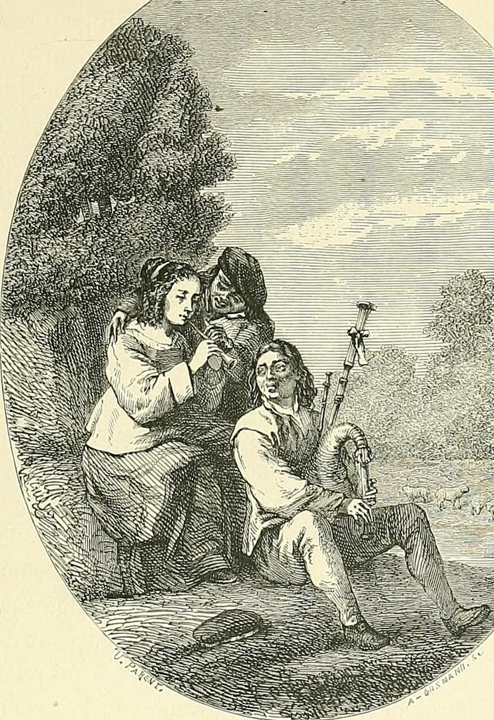 An illustration from Gazette des beaux-arts, 1859, leaf 244