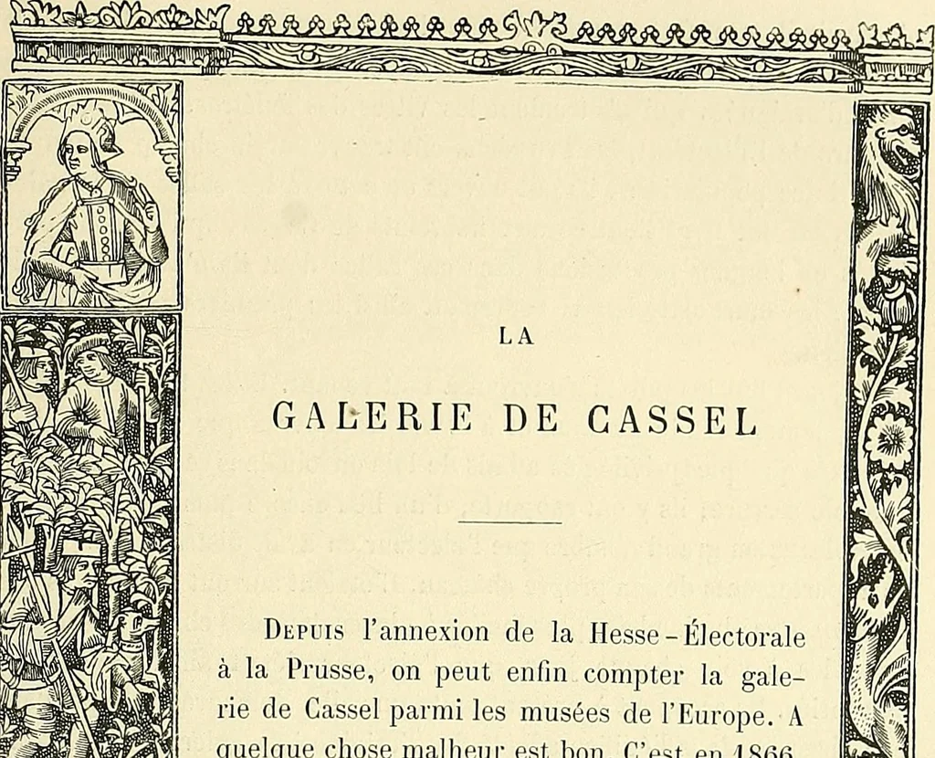 An illustration from Gazette des beaux-arts, 1859, leaf 302